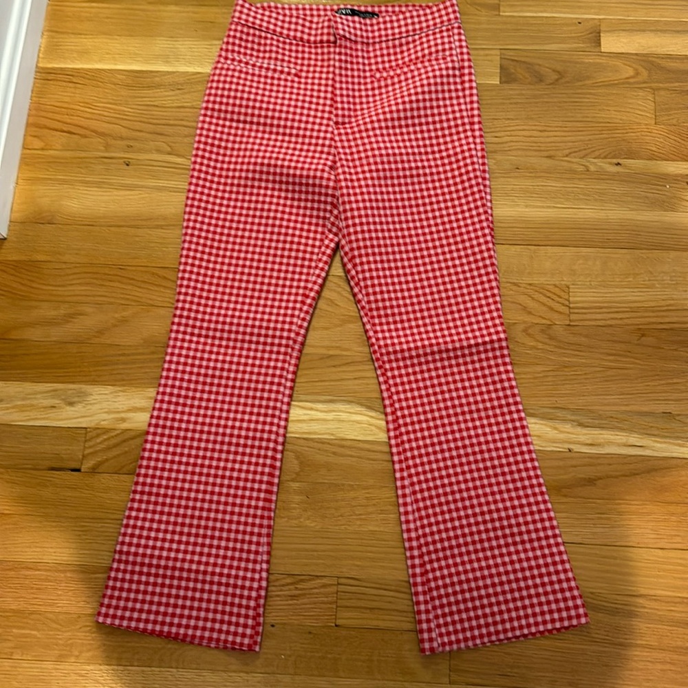 Zara Gingham pants